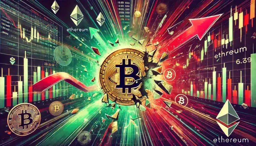 Bitcoin-Volatilität steigt, da Polymarket-Händler große Schwankungen prognostizieren