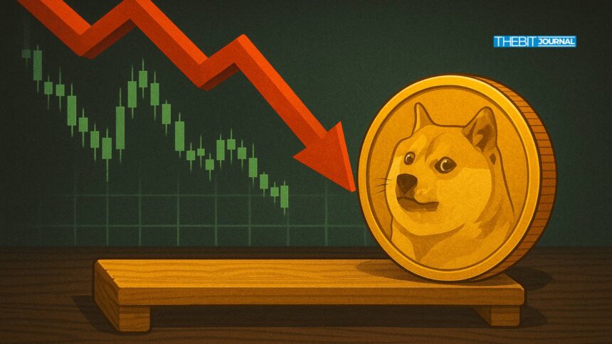 Dogecoin-Wale verkaufen 181 Millionen Dollar, während der Preis um 13 % fällt. Kann sich DOGE erholen?