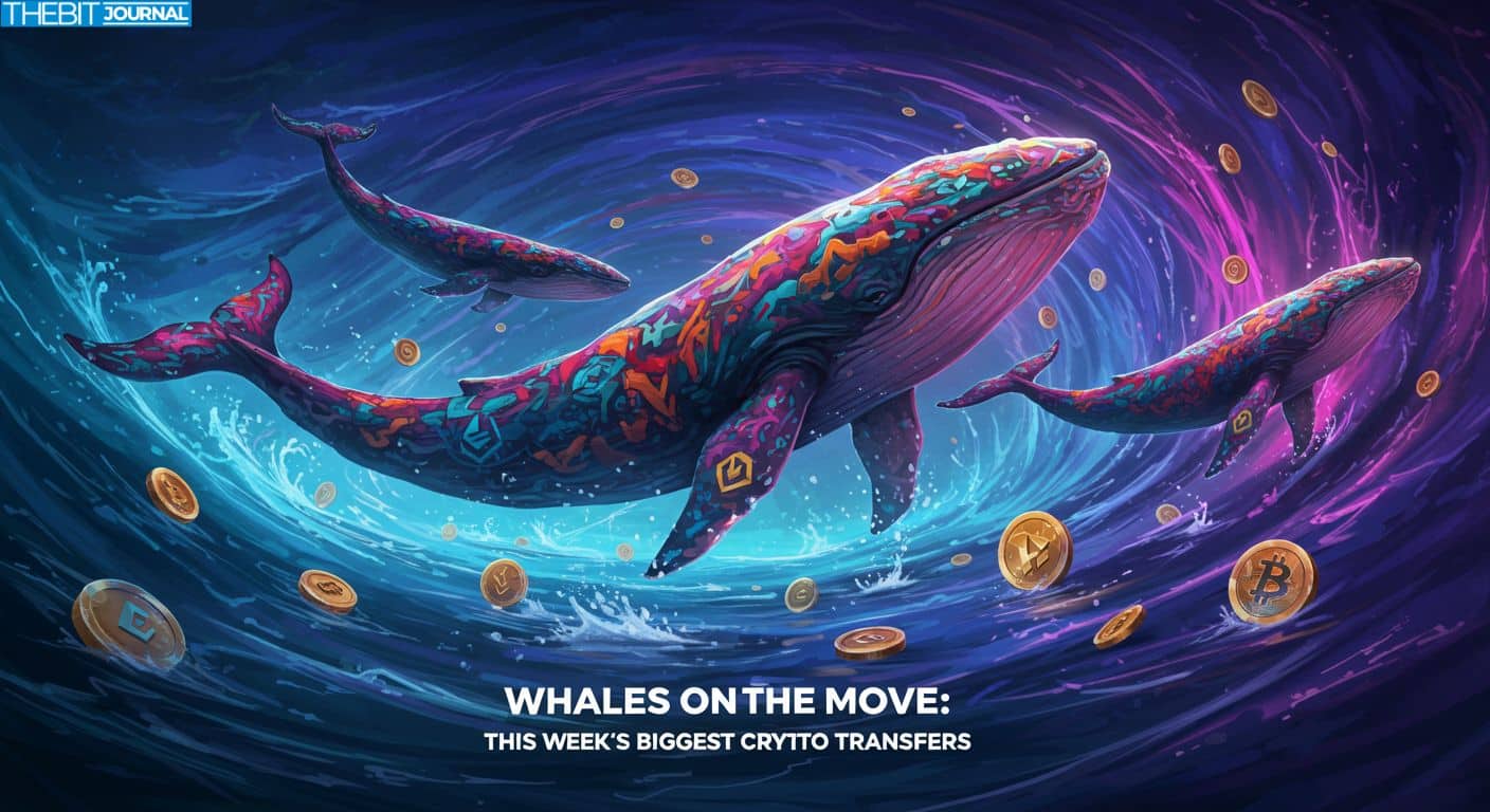 Crypto Whales Activities Surge: Bitcoin, Ethereum, XRP, and SOL See Billions in Transfers 8 This Week’s Biggest Crypto Whale Transfers