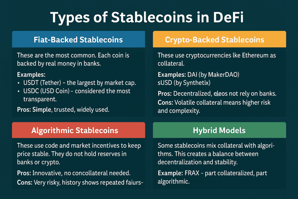 Stablecoin in DeFi: Everything You Need to Know in 2025 = The Bit Journal