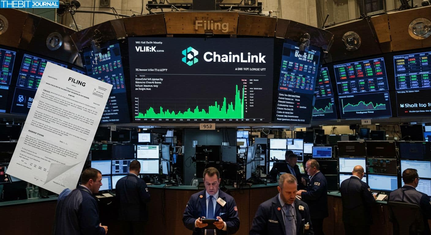 Bitwise Files for First U.S. Spot Chainlink ETF, LINK Jumps 5% 8 Chainlink ETF Filing Sparks Buzz