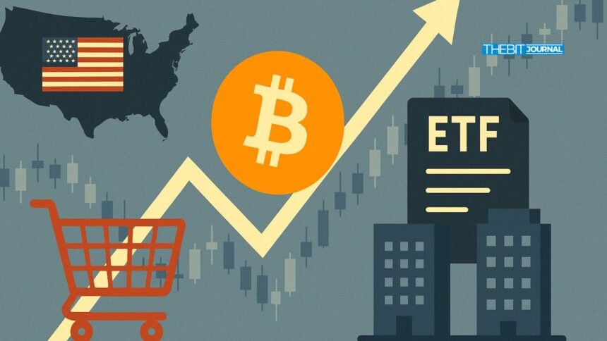 Bitcoin Spot Trading Volumes via US ETFs Surge to New Highs, Outpacing Major Exchanges 7 Bitcoin-Anstieg stößt auf Widerstand trotz Vorsicht im Derivatemarkt
