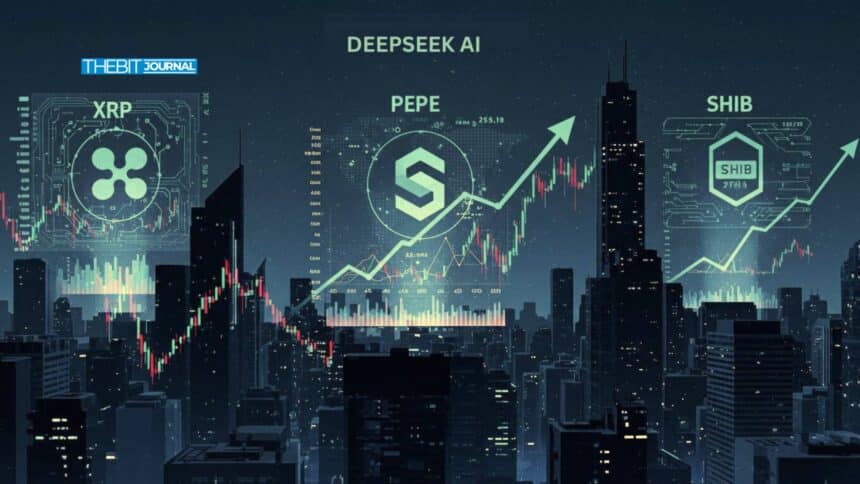 China DeepSeek AI Predicts Massive Gains in 2025 for XRP, SHIB, and PEPE