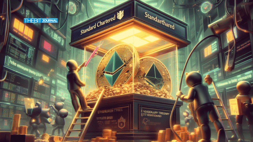 Why Standard Chartered Prefers Ethereum Treasury Stocks over ETFs