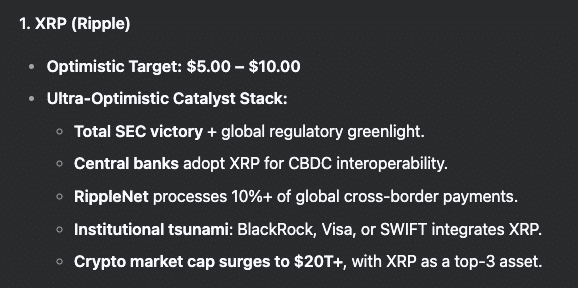 DeepSeek AI Predicts Big 2025 Moves for XRP, Pepe, and Shiba Inu 8 DeepSeek AI Price Prediction