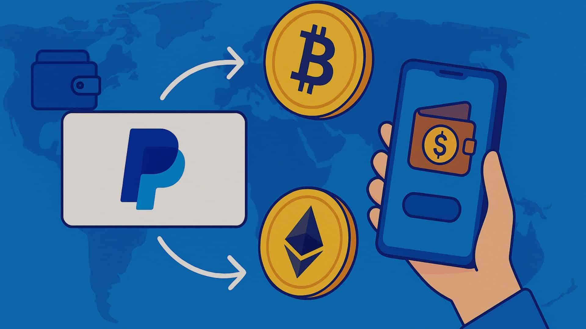 PayPal Adds Bitcoin, Ethereum, and Stablecoin P2P Payments 3 PayPal Bitcoin payments
