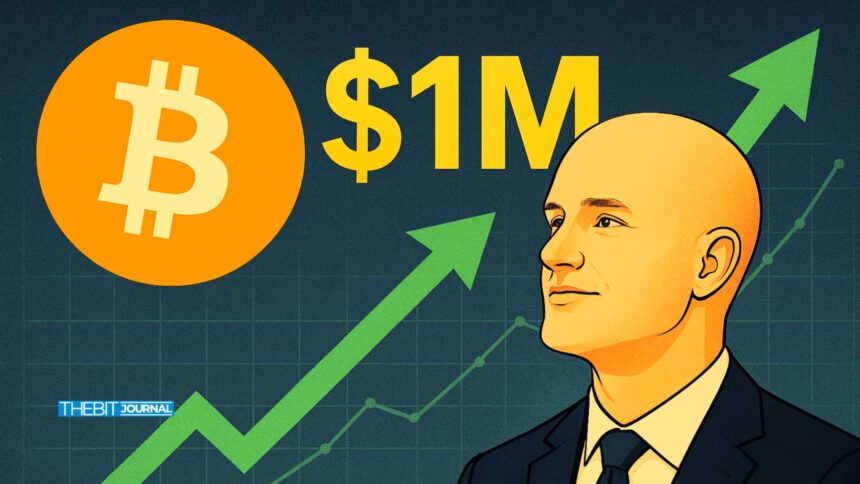 Bitcoin’s Path to $1 Million? Coinbase CEO Says Conditions Are Lining Up 7 Bitcoin’s Path to $1 Million Coinbase CEO Says Conditions Are Lining Up