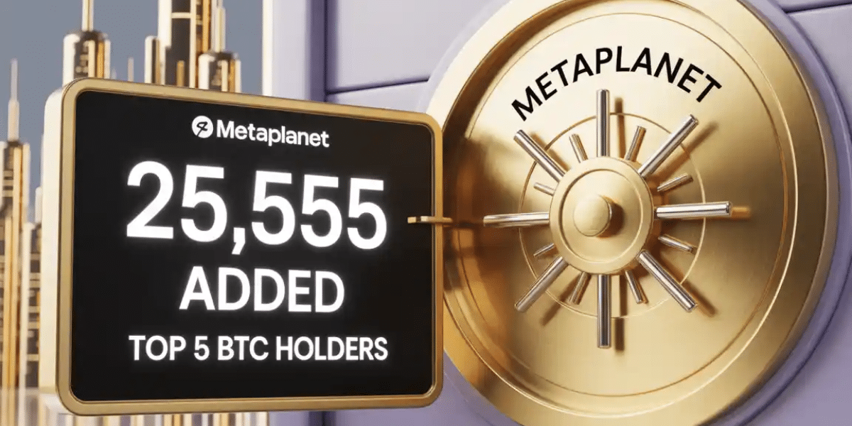 What Next for Metaplanet as Total Bitcoin Treasury Reaches 25,555 BTC? 8 Bitcoin treasury