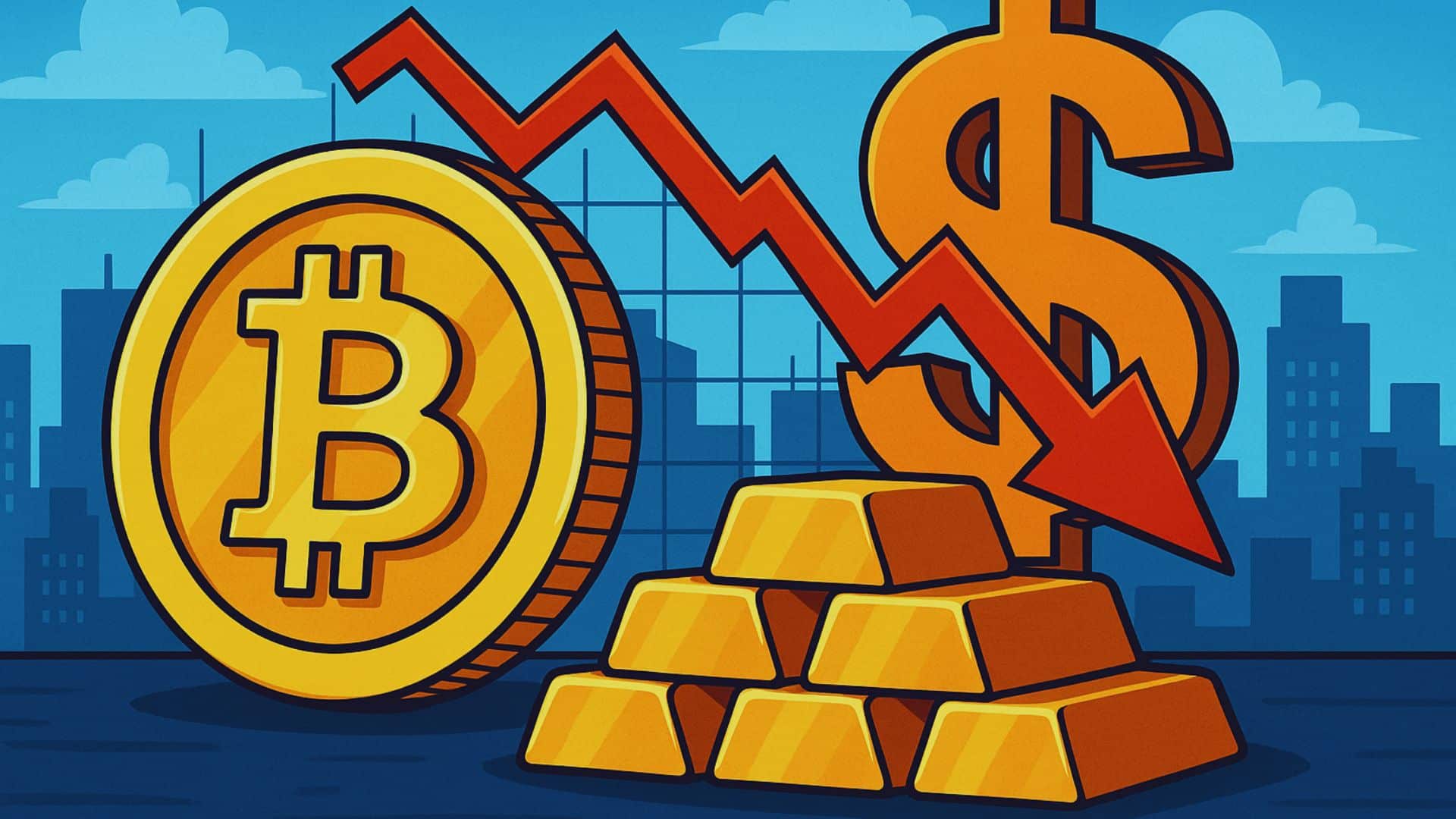 Bitcoin hedge against dollar