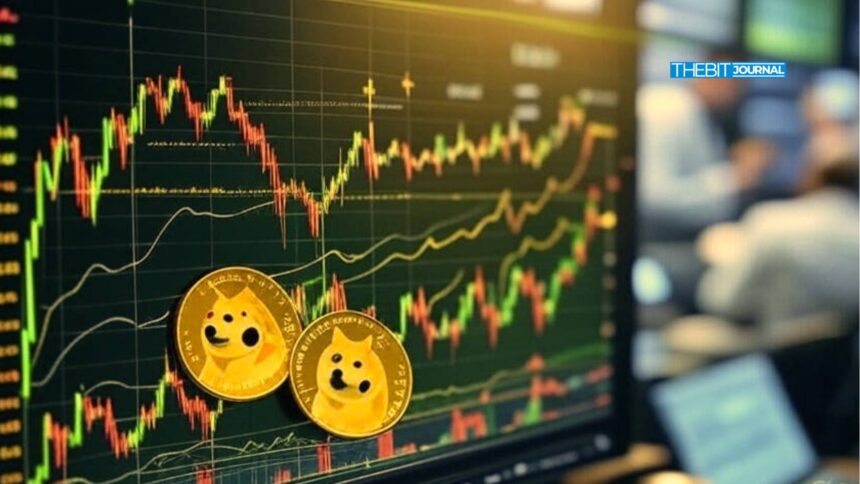 Dogecoin price approaches critical 023 resistance as symmetrical triangle tightens