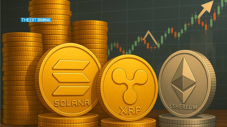 Warum Solana und XRP florieren, während Ethereum 912 Millionen Dollar verliert
