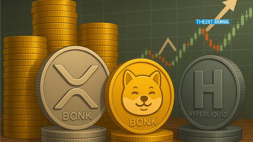 Experts Crypto Price Prediction Today for XRP, Bonk and Hyperliquid 7 crypto price prediction today