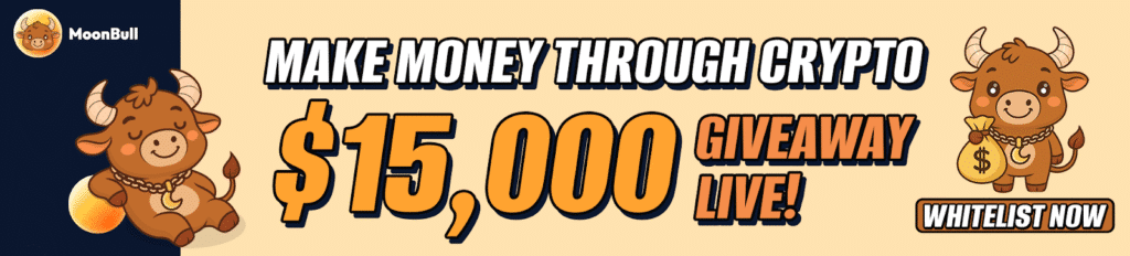 Tiny Bets, Huge Paydays: MoonBull $15K Giveaway Rolls Out, While ApeCoin and Pudgy Penguins Heat Up the Market = The Bit Journal