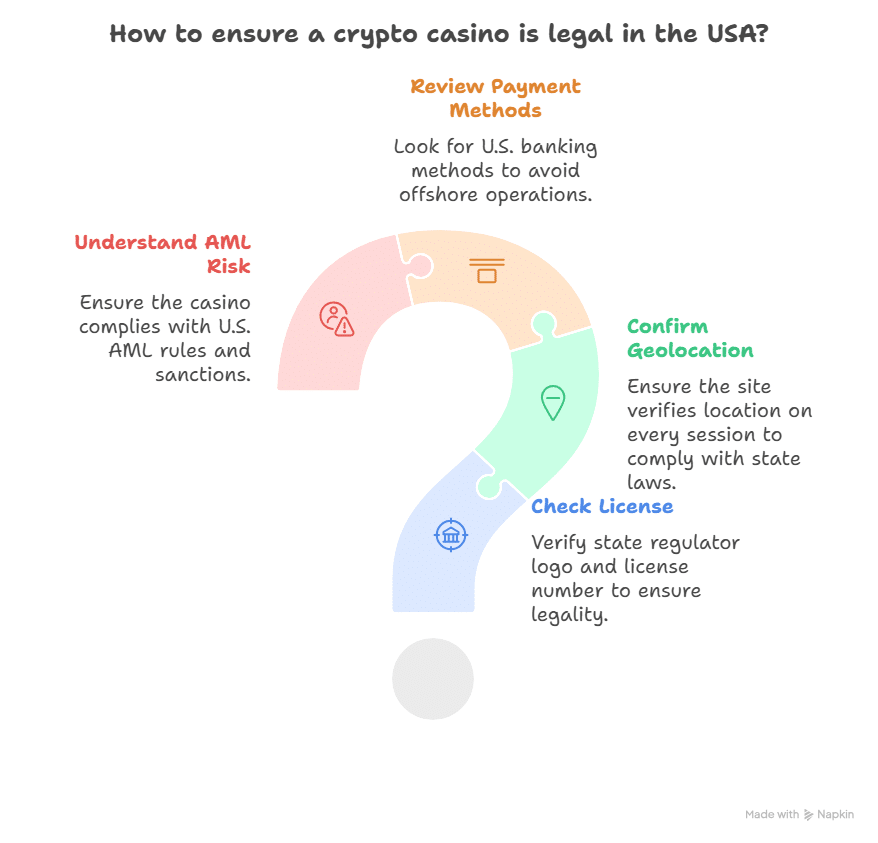 Are Crypto Casinos Legal In USA? A 2025 Legal Overview 10 Are Crypto Casinos Legal In USA? A 2025 Legal Overview = The Bit Journal