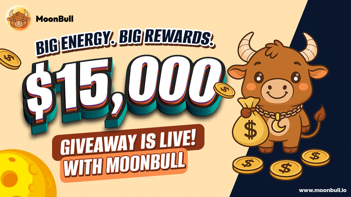 Don’t Miss the Best New Upcoming Crypto: MoonBull $15K Giveaway Booms as Pepe Hits Milestones and Notcoin Builds Buzz