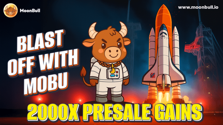 Early Investors Rejoice: MoonBull Presale Sparks 1000x Crypto Frenzy Amid Popcat and Neiro’s Buzz = The Bit Journal