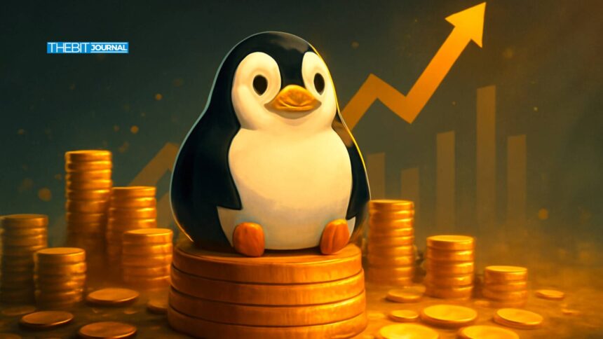 PENGU Meme Coin Growth Explodes as Token Burns Cut 13% of Supply