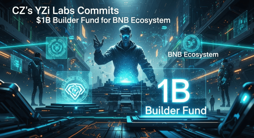 CZ’s YZi Labs Commits $1B Builder Fund for BNB Ecosystem