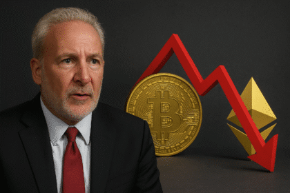 Peter Schiff predicts Bitcoin and Ethereum crash