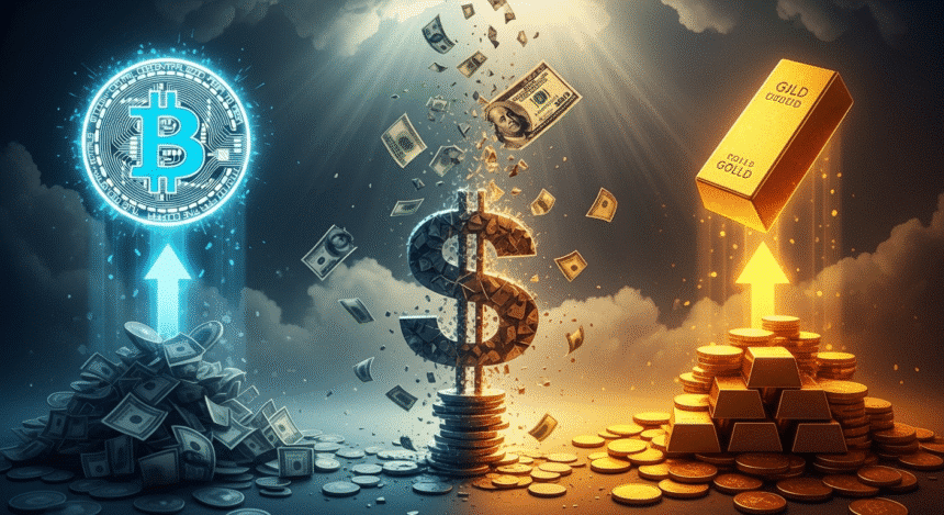 The Fall of Fiat: Why Investors Are Turning to Bitcoin and Gold
