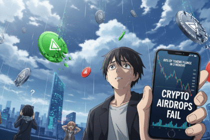 Crypto Airdrops Fail: 88% of Tokens Plunge in 3 Months