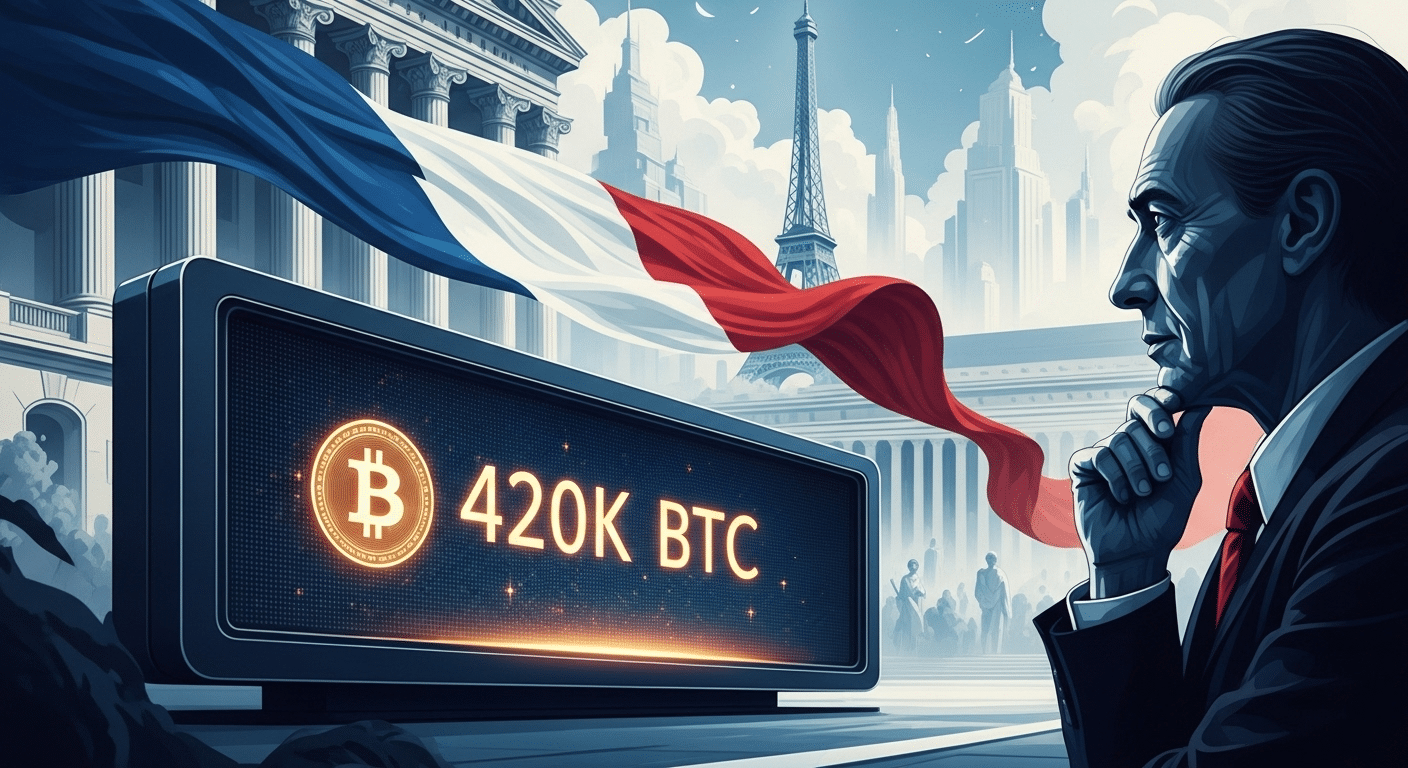 France Eyes Bitcoin Reserve: Bill Proposes Holding 420K BTC