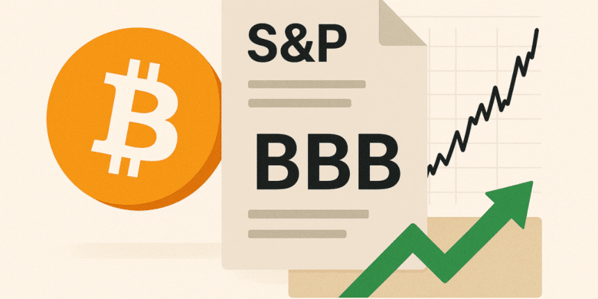 S&P Calls It Junk, Market Calls It Gold: Why MSTR Soars 114% With Bitcoin 7 S&P credit rating