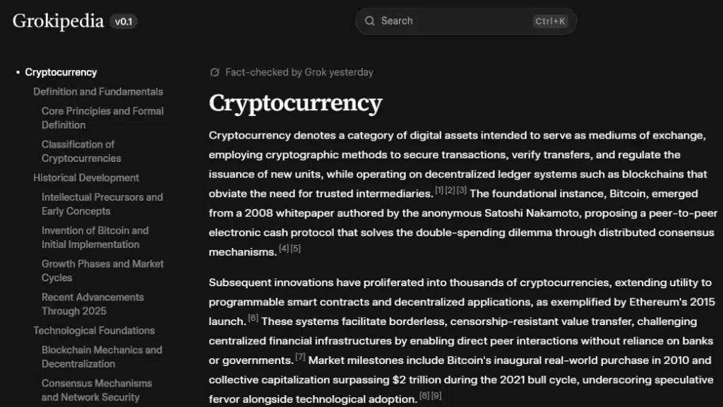 Will Elon Musk's xAI Grokipedia Replace Wikipedia? 1 Elon Musk's xAI Grokipedia