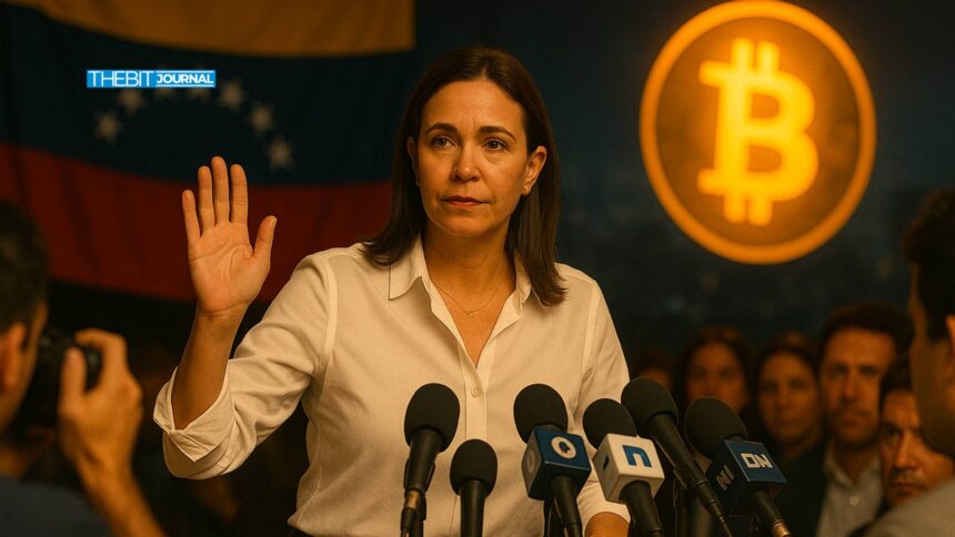 María Corina Machado Nobel Peace Prize Puts Bitcoin in the Spotlight