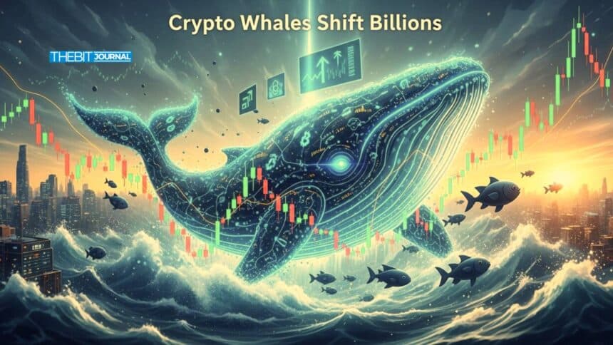 Top Altcoin Whales Move Billions in Massive On-Chain Transfers