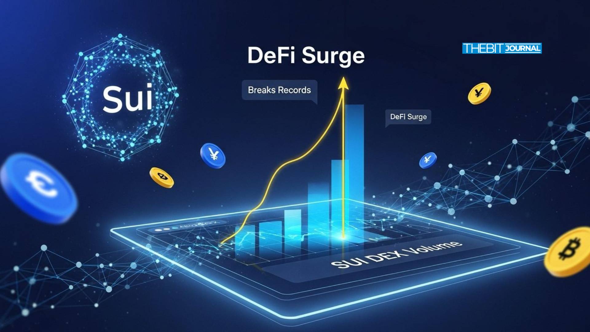 Sui DEX-lərində tarixi rekord: 19,9 milyard dollarlıq ticarət