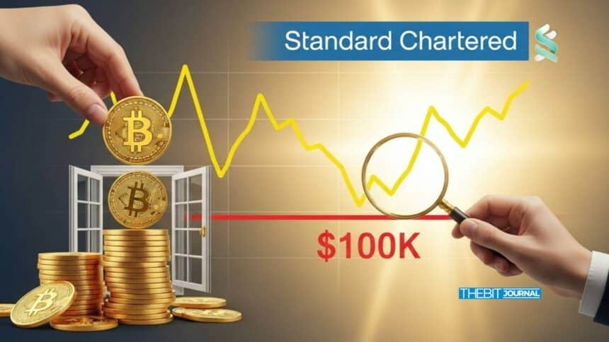 “Last Time Under $100K”: Standard Chartered Issues Bold Bitcoin Forecast