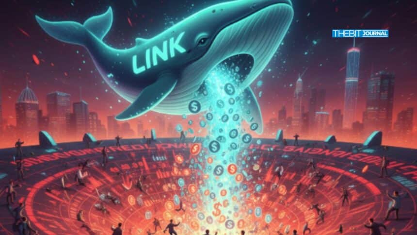 $28.9M Chainlink Whale Dump Sparks Market Panic: LINK Battles to Hold $17