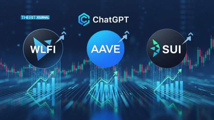 New ChatGPT Crypto Prediction: WLFI to $1, AAVE to $500, and SUI to $10?