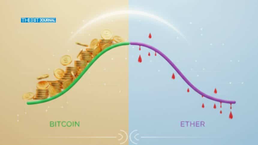 Weekly ETF Split: Bitcoin Pulls In Cash While Ether Bleeds