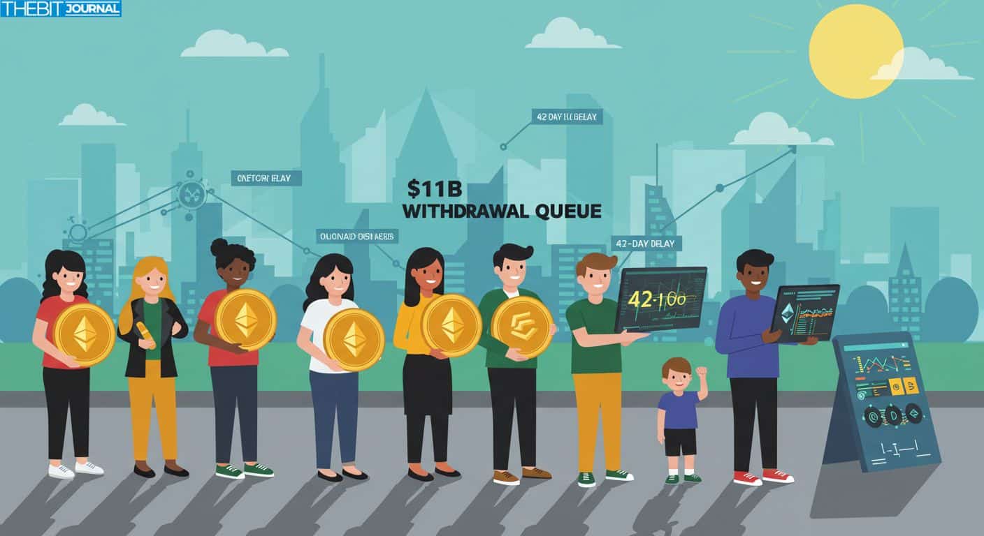 Ethereum Exit Queue Swells to $10.5B: DeFi Faces Pressure From Record Staking Delays 2 Ethereum Staking Withdrawal Delay