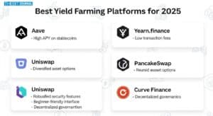 Best Yield Farming Platforms 2025: Top DeFi Picks