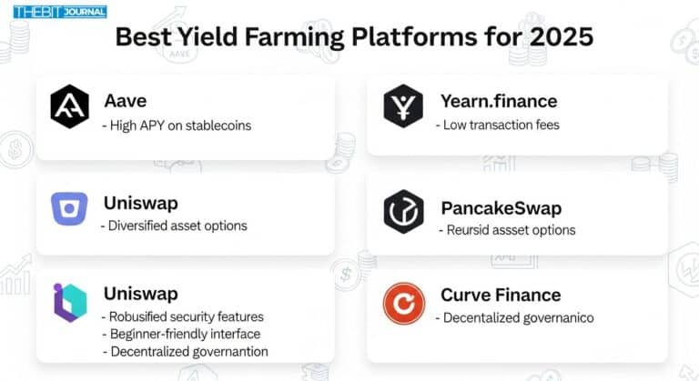 Best Yield Farming Platforms 2025 Top DeFi Picks