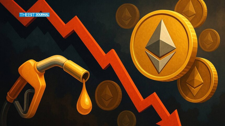 Ethereum Gas Fees Hit Multi-Year Lows After Market Crash, Raising Security Concerns
