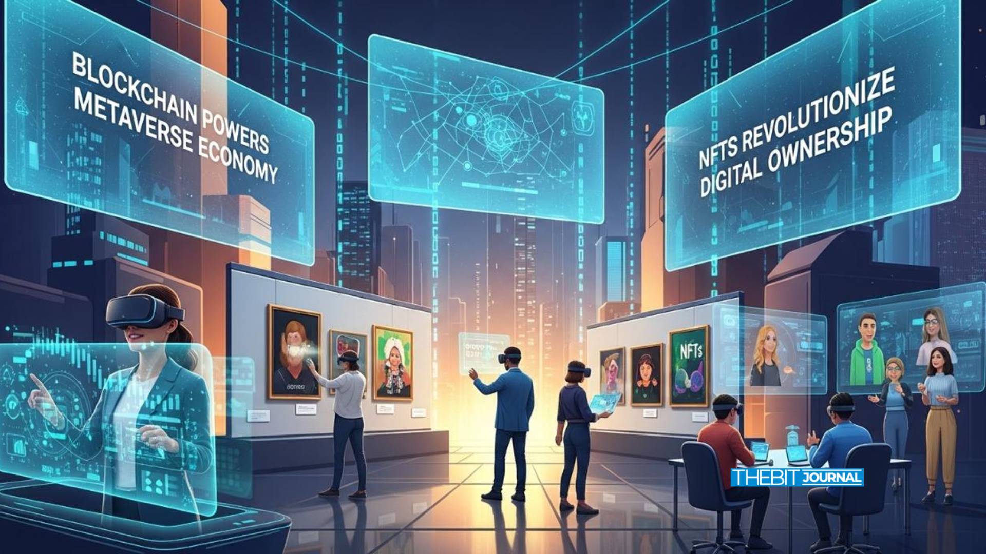 How Blockchain Metaverse Innovation Is Transforming Digital Life With NFTs and DAOs