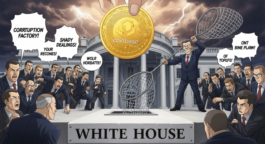 Coinbase Donation to White House Sparks 'Corruption Factory' Claims 7 Coinbase Donation to White House Sparks 'Corruption Factory' Claims