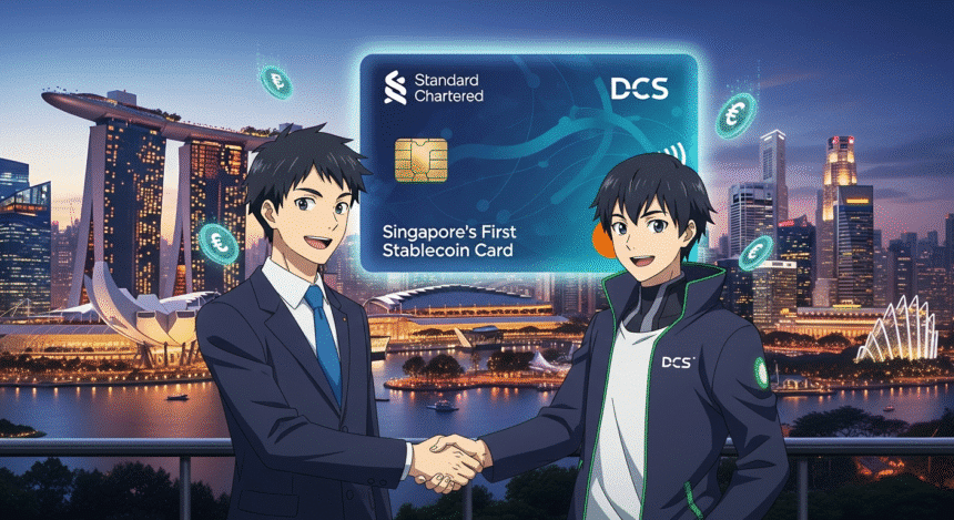 Standard Chartered Launches Singapore First Stablecoin Card, “DeCard,” 7 Standard Chartered Partners with DCS to Launch Singapore's First Stablecoin Card