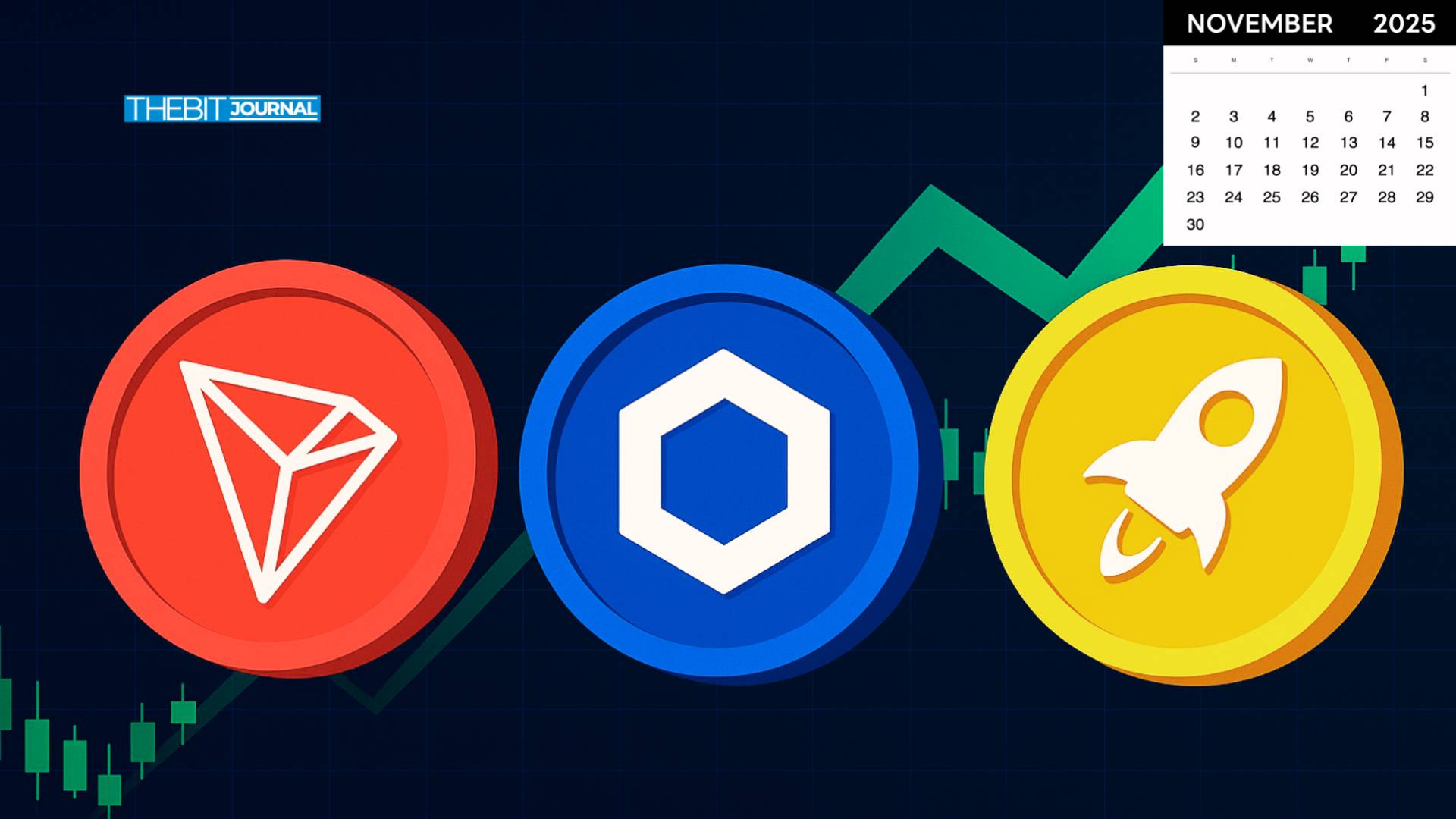 Top Altcoin Price Prediction for November 2025 TRON, Chainlink, and Stellar Outlook