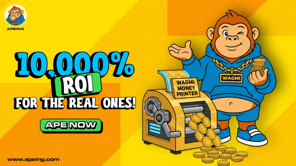 Join or Miss Out: Apeing ($APEING) Whitelist Eyes Best Meme Coin Presale, BONK and BabyDoge Rise = The Bit Journal