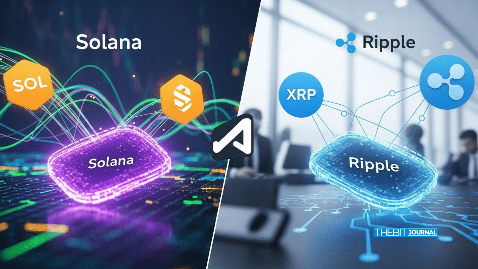 Solana Outpaces Ripple in Network Activity: 2.5M Accounts vs 25K on XRPL