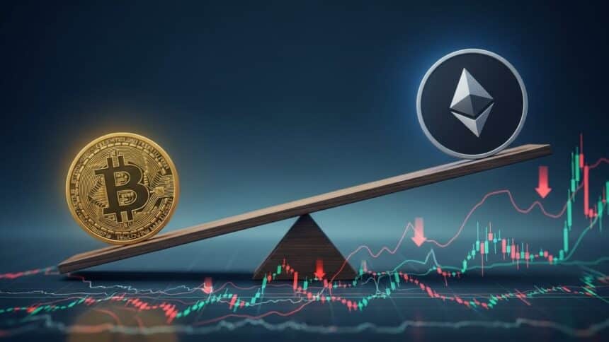 BTC–ETH Crypto Supply Crisis? Data Shows Liquidity Draining Fast in 2025 7 BTC–ETH Crypto Supply Crisis Data Shows Liquidity Draining Fast in 2025