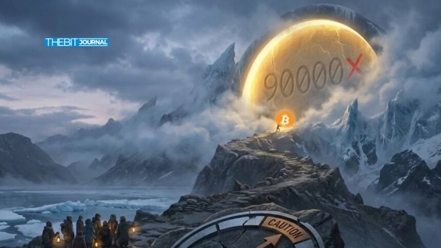 Bitcoin Cannot Clear $90,000: What Cautious Markets Are Signaling = The Bit Journal