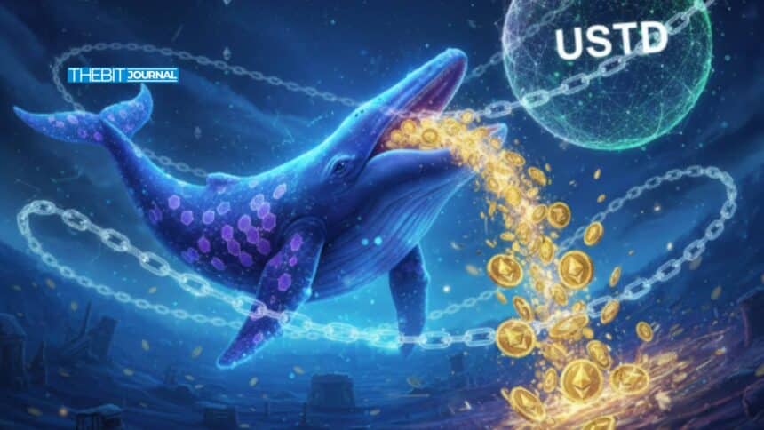 Ethereum Whale Accumulates 38,576 ETH Using Borrowed USDT 7 ETH Whale