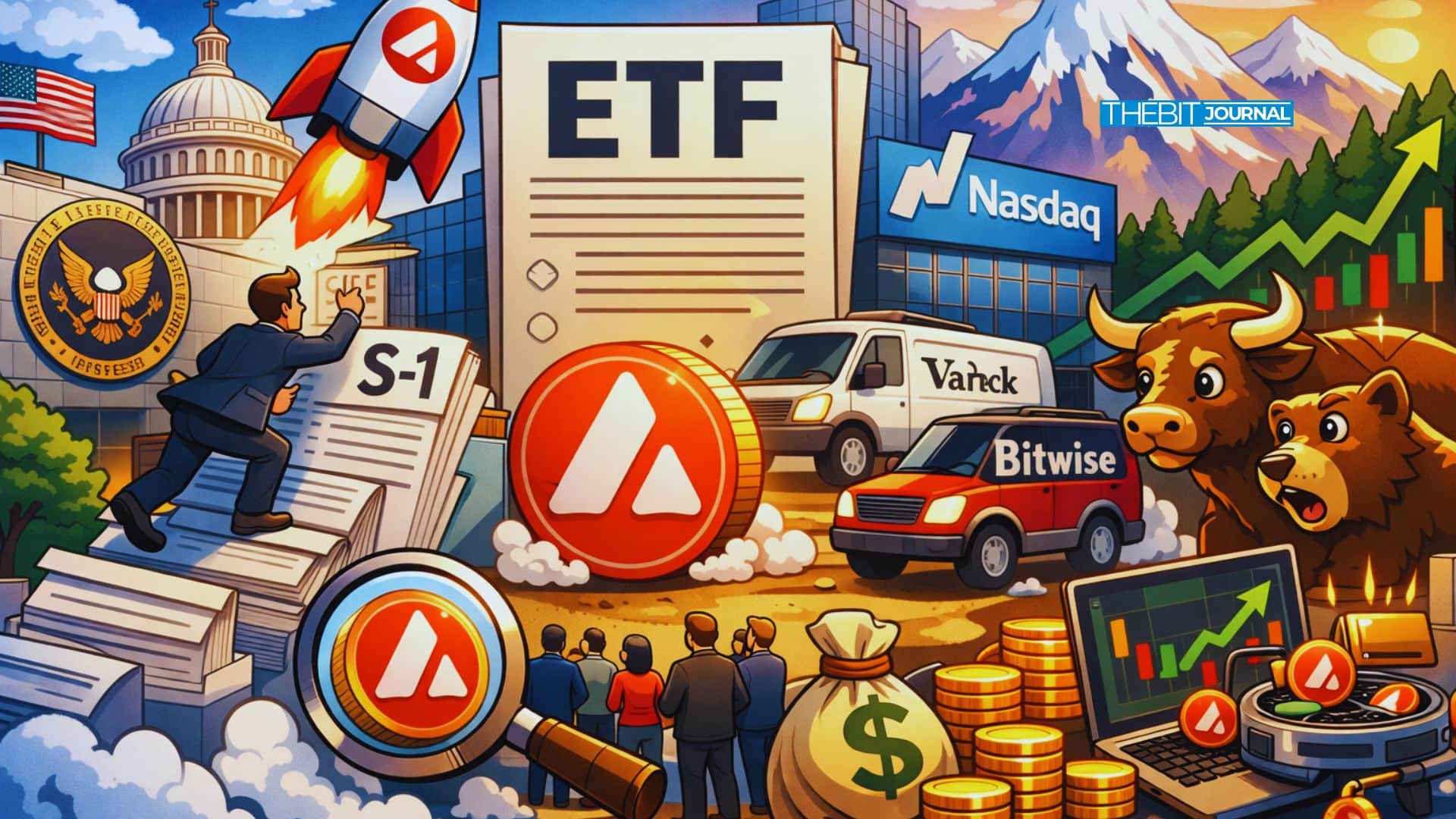 Avalanche ETF Momentum Builds as Grayscale Updates S-1 Filing