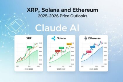 Claude AI Predicts XRP, Solana and Ethereum Crypto Price Outlooks for 2025-2026